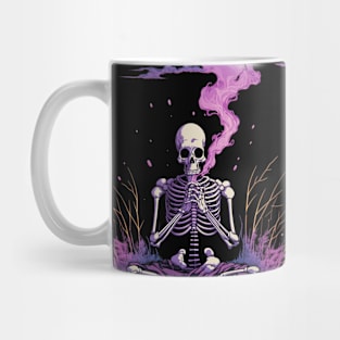 Skeleton Monk Mug